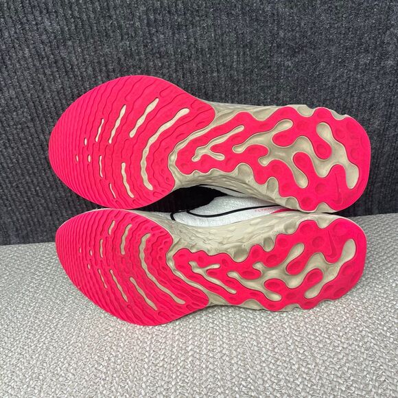 Nike React Infinity Run FlyKnit 3 White Pink Black Shoes Mens 11 DH5392-101 main image 5